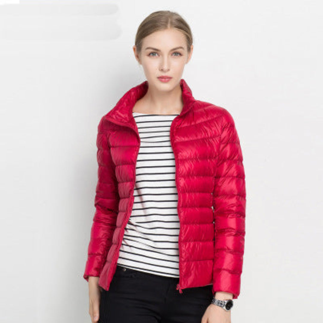 SUENTA Es Vedrà Damen Steppjacke - Warm mit Isolierendem Design Rot