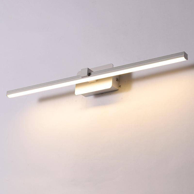 SUENTA Wandlampe für Spiegel im Badezimmer, Aluminiumleiste