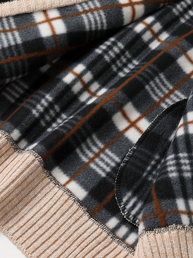 Discovery - Stylischer Zipper Strickpullover für Herren (italienisches Design)