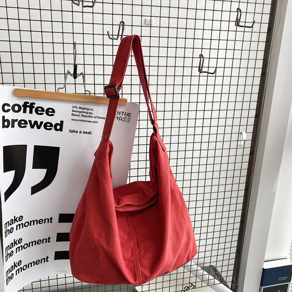 SUENTA Frauen Schicke Herbst Verstellbare Schultertasche Umhängetasche Rot