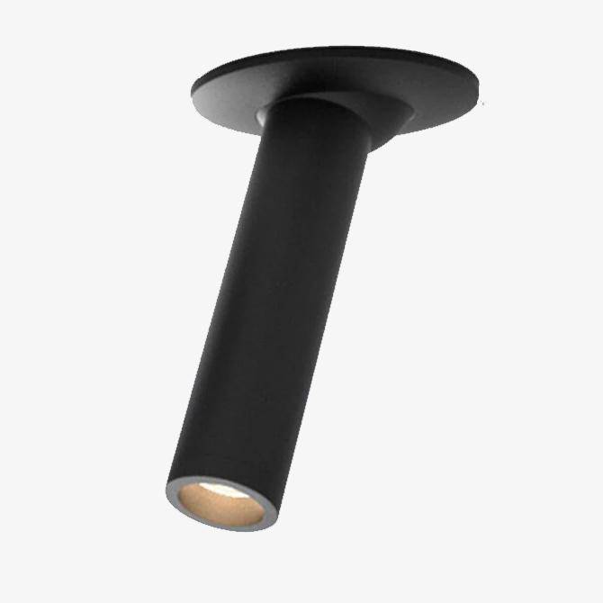SUENTA Moderne LED Spot In Schwenkbarem Rohr Aluminium Schwarz Weiß