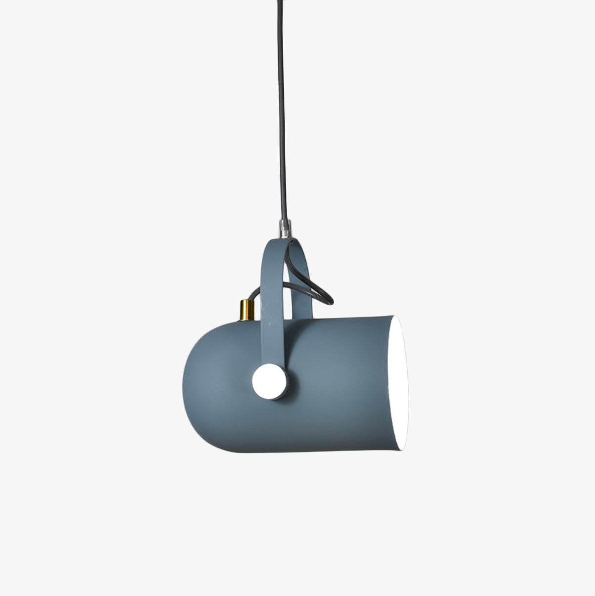 SUENTA Aluminium-Hängelampe in Farbe Hängelampe aus Aluminium Blau