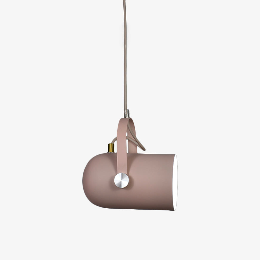 SUENTA Aluminium-Hängelampe in Farbe Hängelampe aus Aluminium Rosa