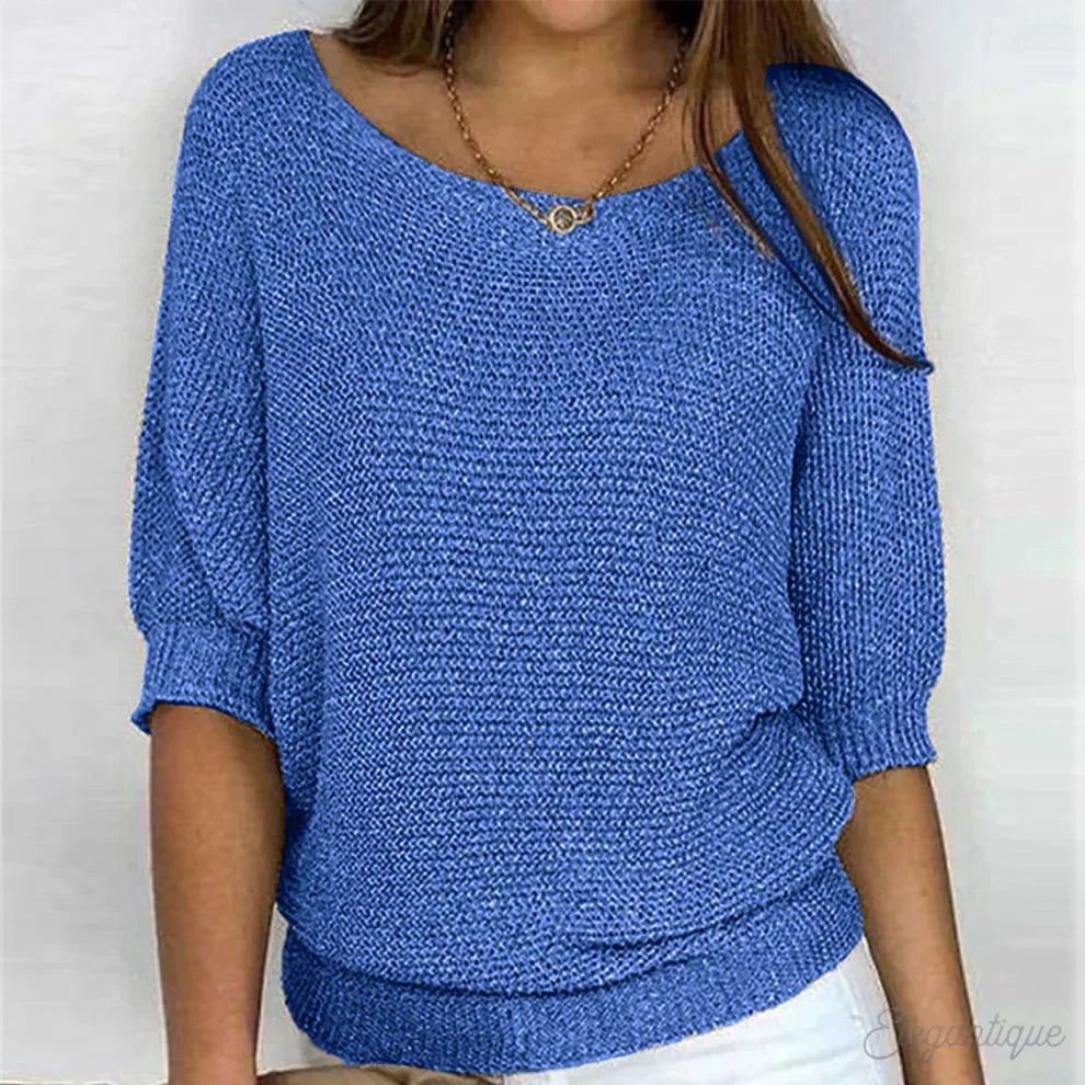 Mechi | Damen Eleganter Pullover