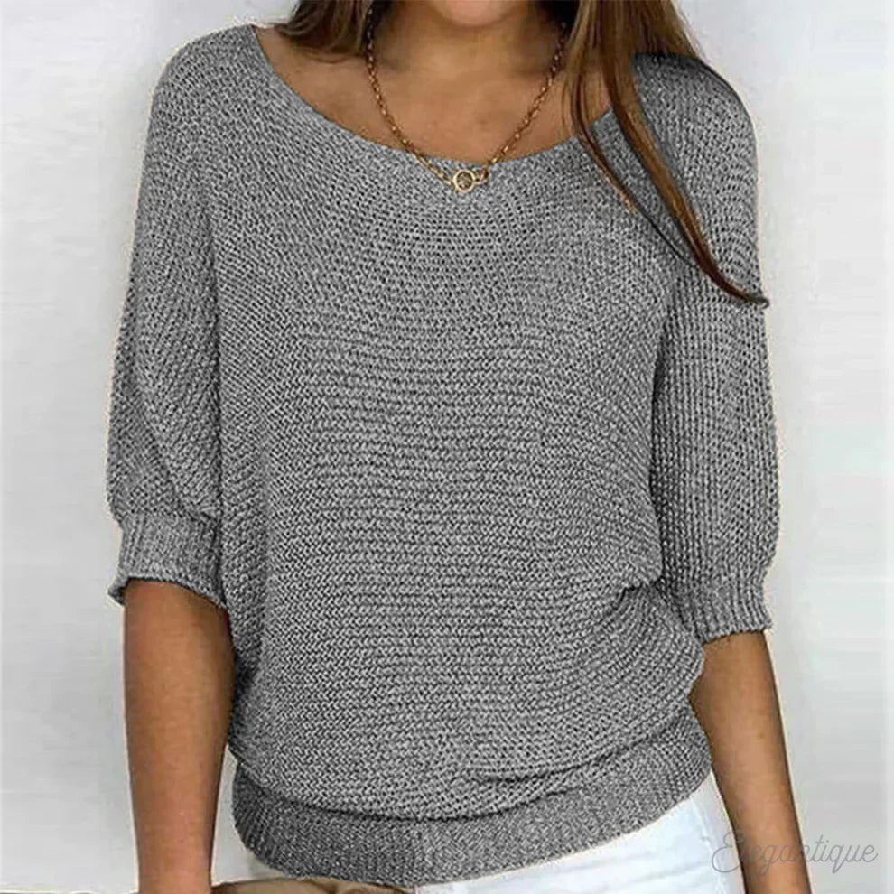 Mechi | Damen Eleganter Pullover