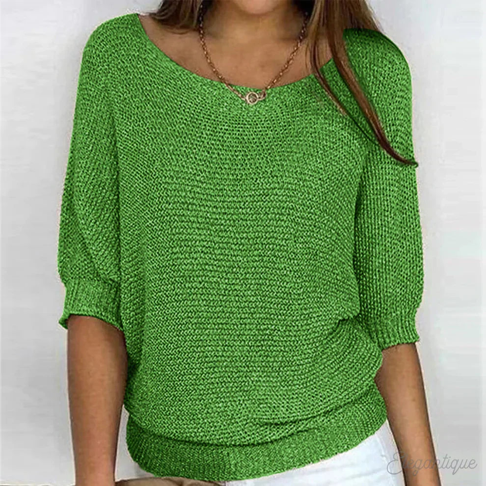 Mechi | Damen Eleganter Pullover