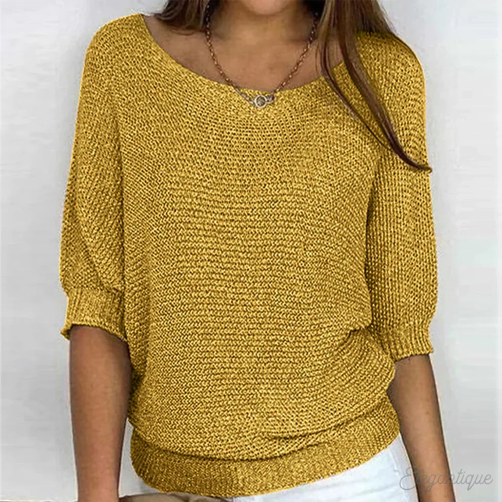 Mechi | Damen Eleganter Pullover