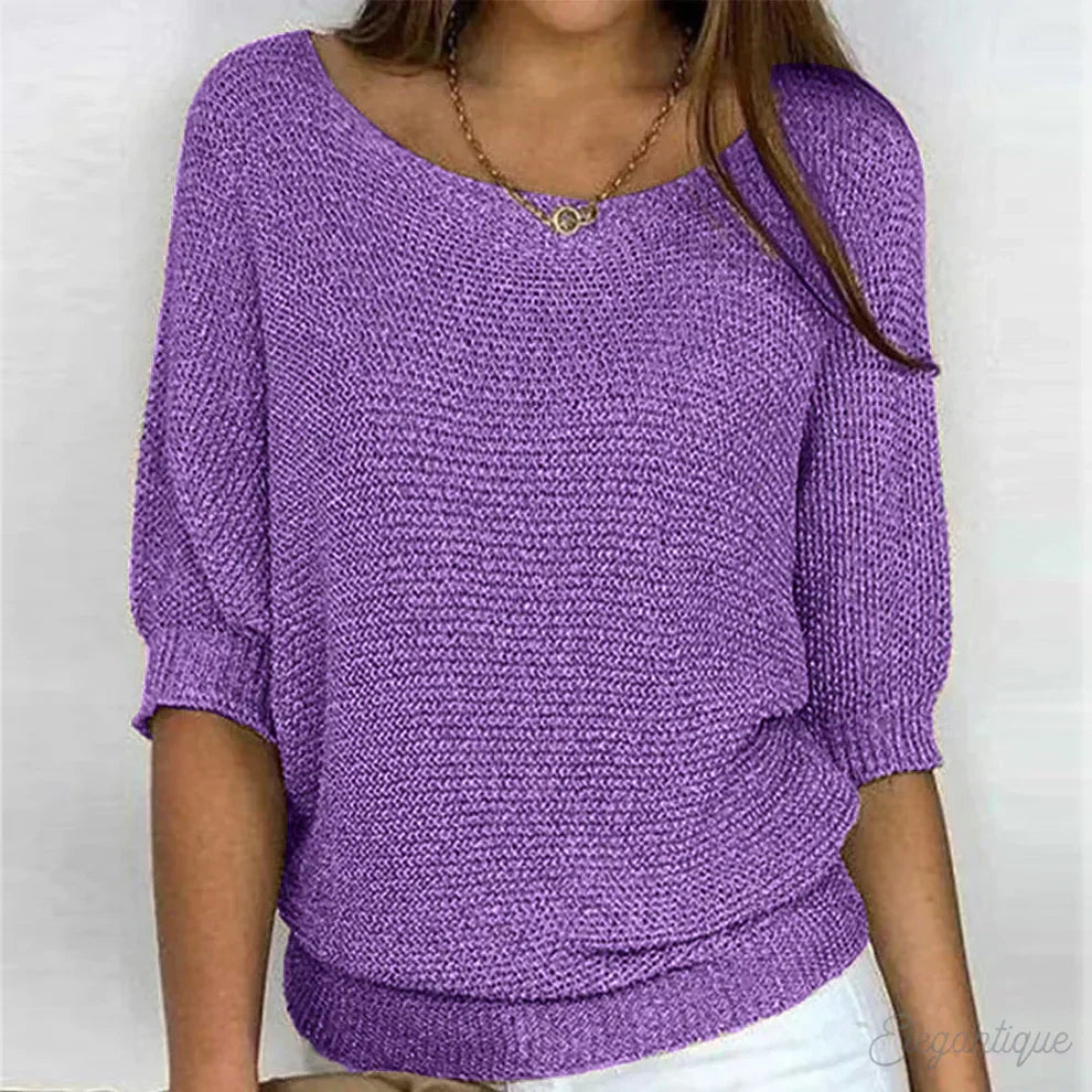Mechi | Damen Eleganter Pullover