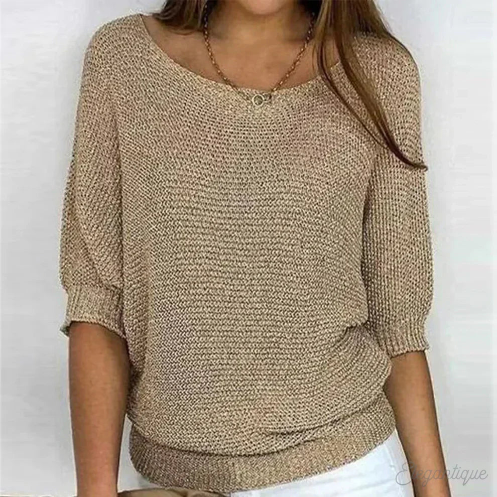 Mechi | Damen Eleganter Pullover