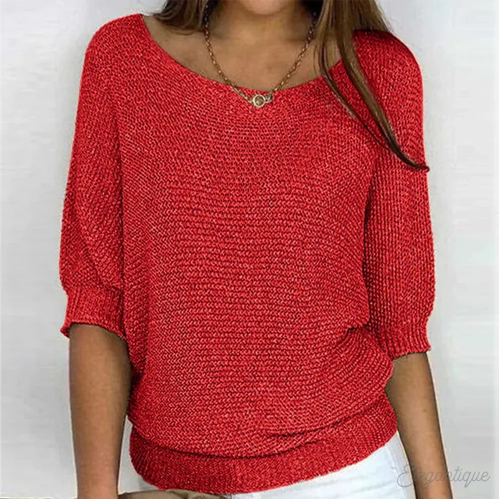 Mechi | Damen Eleganter Pullover