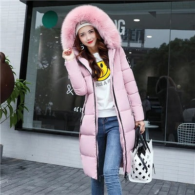 SUENTA Flaming Damen Pufferjacke - Warm und Stilvoll für den Winter Rosa